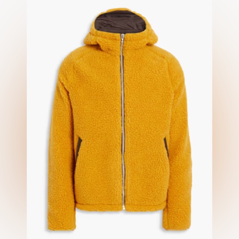 NWT Rag & Bone Sherpa Tactic Jacket sz M mustard color